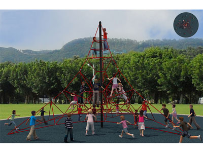 Outdoor Steel Wire Rope Climbing Nets for Preschool Kids BGZ-006